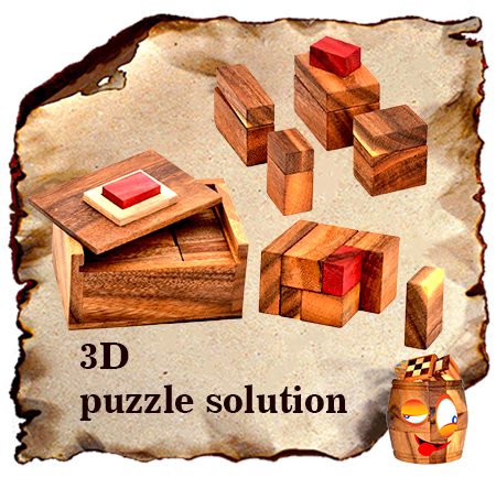solution for 3d puzzle click here