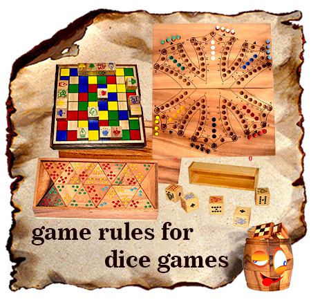 all game rules for dice wooden games and entertainment games
