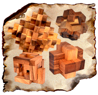 Interlock Wooden Puzzle, Wooden Knots Puzzle, Devil Knot, Brick Puzzle, Pen Up, Koncy Puzzle, 3D Puzzle Wood